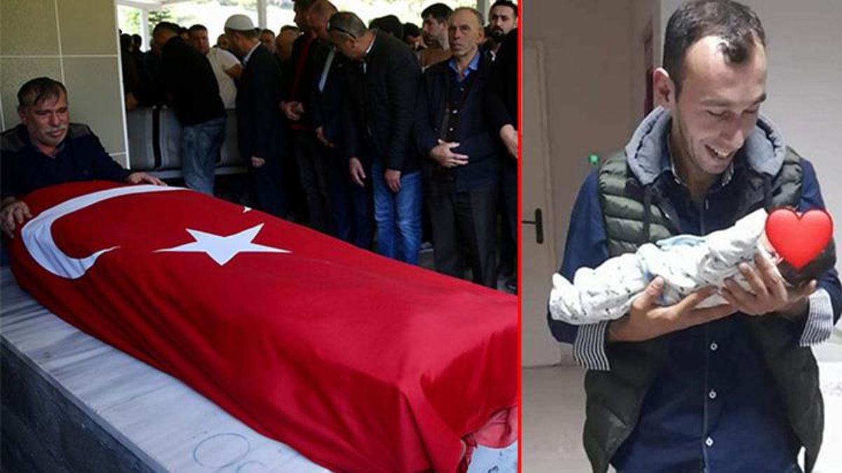 Maden faciasında şehit olan Aziz Köse 15 gün önce baba olmuştu
