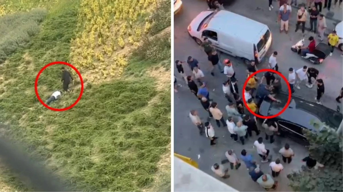 Magandalar yine iş başında! Kameralar iki olayı da saniye saniye kaydetti