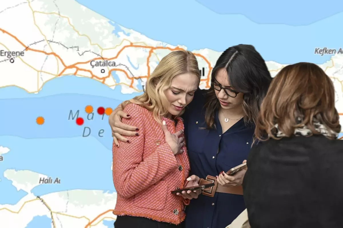 Marmara'da 3.7 büyüklüğünde deprem