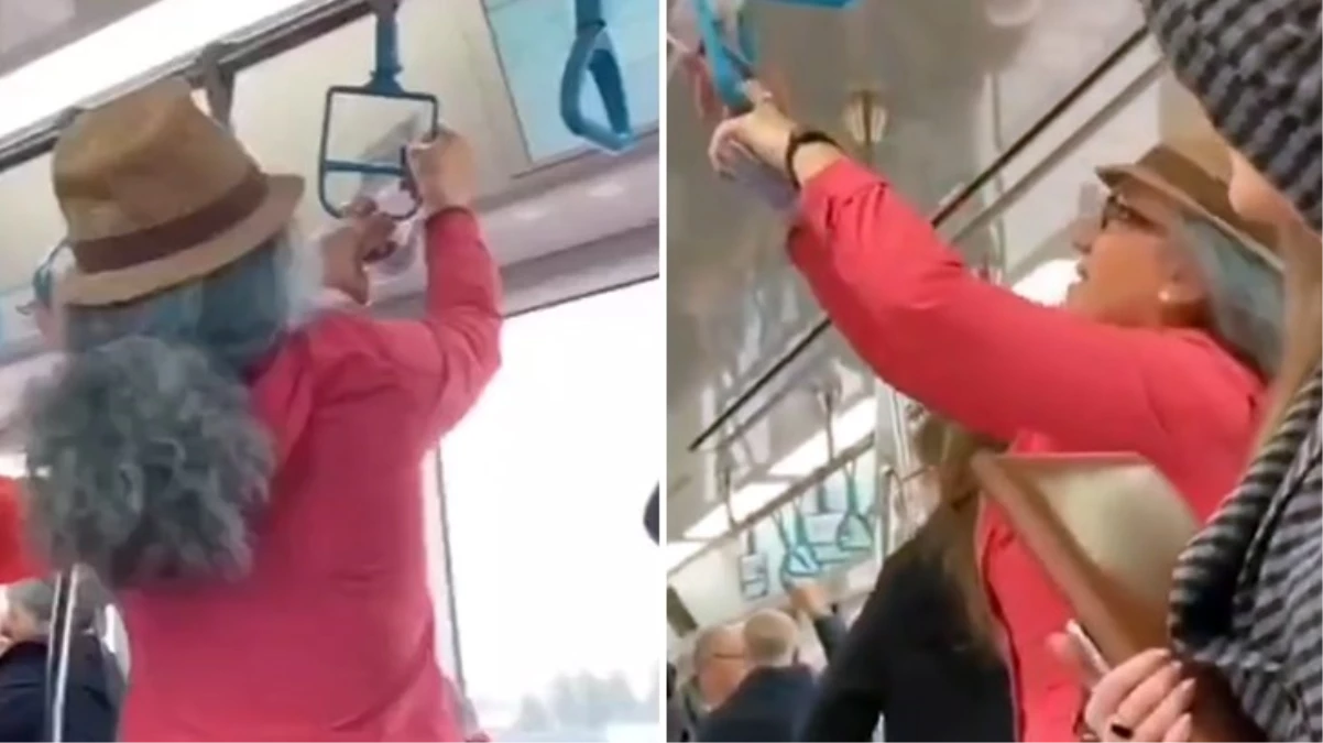 Marmaray'ın tutunma aparatlarındaki Cumhurbaşkanı Erdoğan görsellerini söktü! TCDD, kadınla ilgili harekete geçti