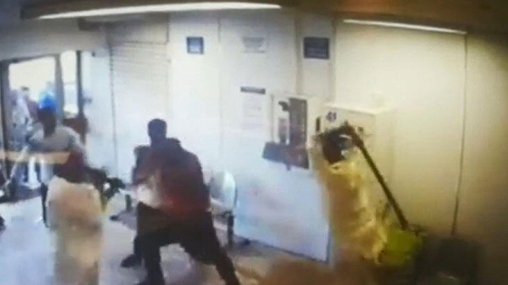 'Maske takın' dedi, çete saldırısına uğradı!