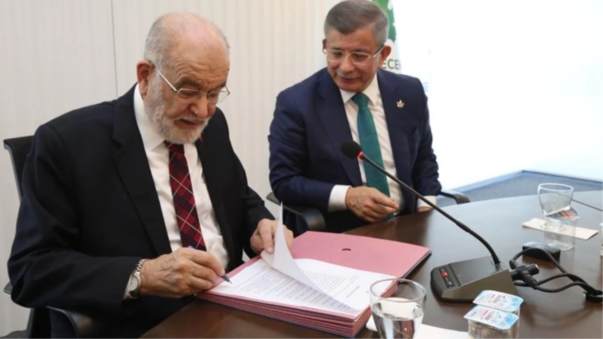 Meclis'te ortak grup kuran Gelecek ve Saadet Partisi hangi isim altında birleşti? İki lider de 