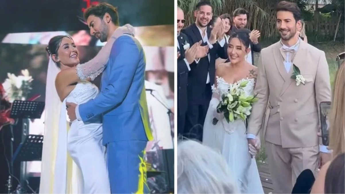 Melek Mosso ve Serkan Sağdıç evlendi! Düğün yerine depremzedeler için yardım konseri düzenlediler