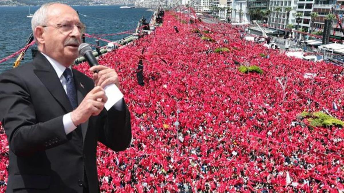 Millet İttifakı tam kadro İzmir mitinginde! Alandaki kalabalık dikkat çekici