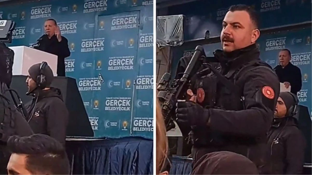 Mitinge damga vuran anlar! Erdoğan konuşurken bağıra bağıra derdini anlatmaya çalıştı