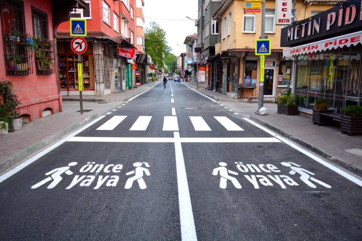 Mudanya caddeleri artık pırıl pırıl