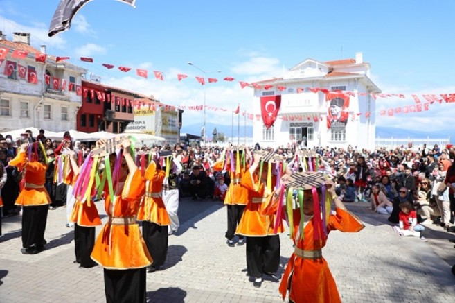 Mudanya'da 23 Nisan coşkusu sınırları aştı