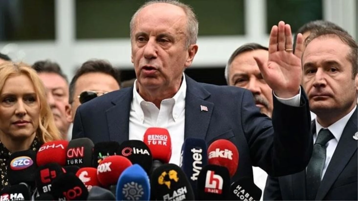 Muharrem İnce: Pazartesi günü üzerimizi çırpıp yeniden başlıyoruz