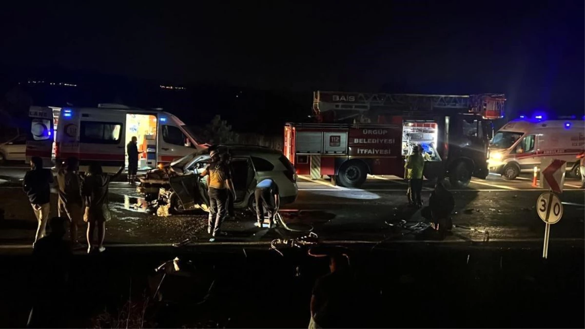 Nevşehir'de otomobil ve cip kafa kafaya çarpıştı: Ölü ve yaralılar var