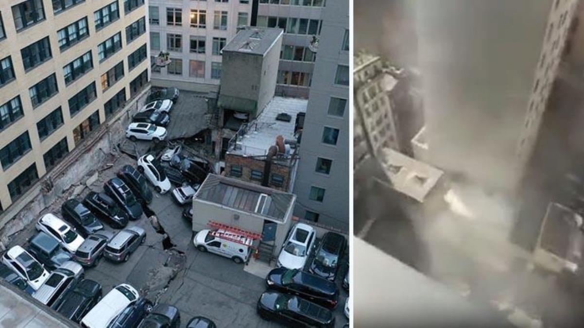 New York'ta otopark çöktü! 1 ölü, çok sayıda yaralı var