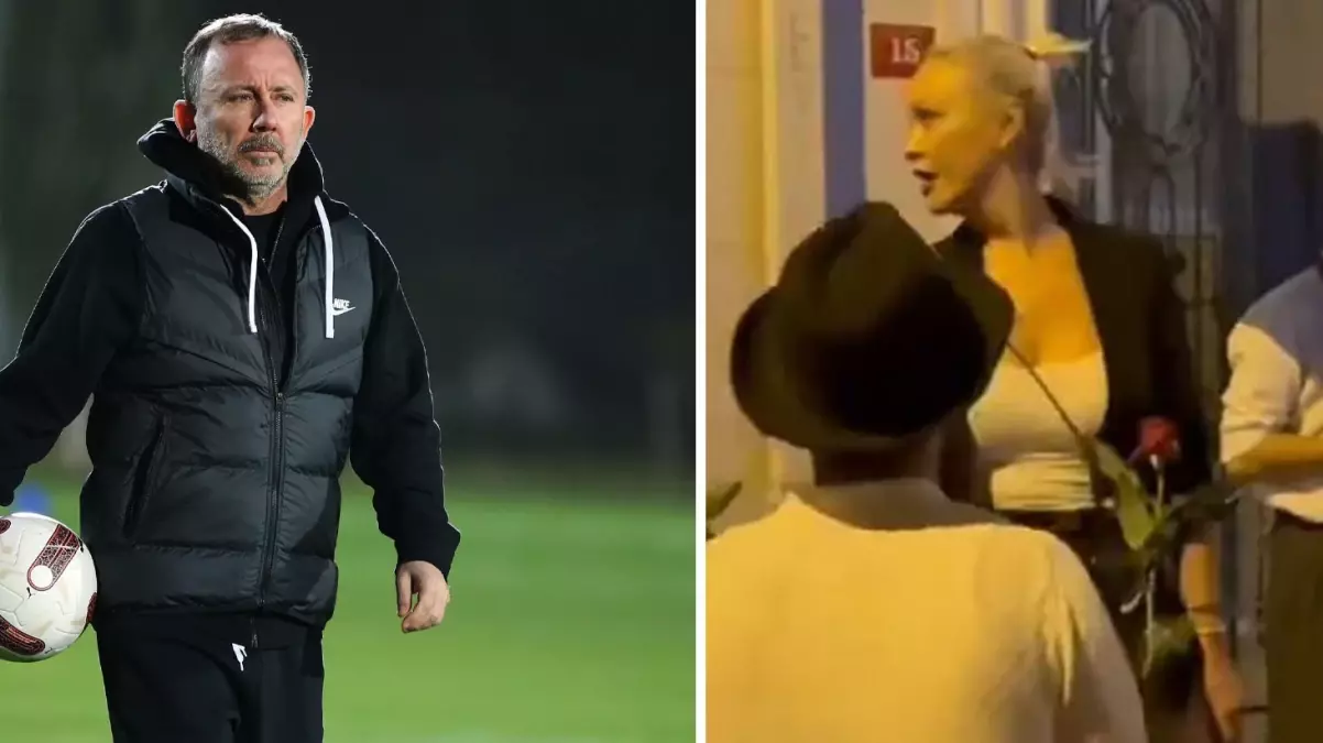 Oktay Derelioğlu'nun eski eşi Sezer Çakır ile yakalanan Sergen Yalçın sessizliğini bozdu