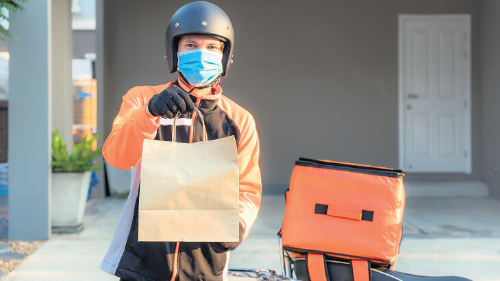 Online yemek siparişi patladı