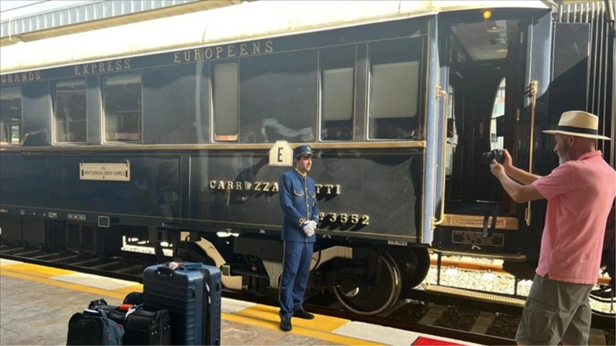 Orient Express treni İstanbul'a ulaştı