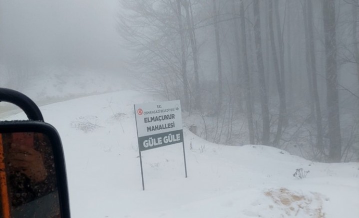 Osmangazi Belediyesi’nden Bayramda Karla Kesintisiz Mücadele