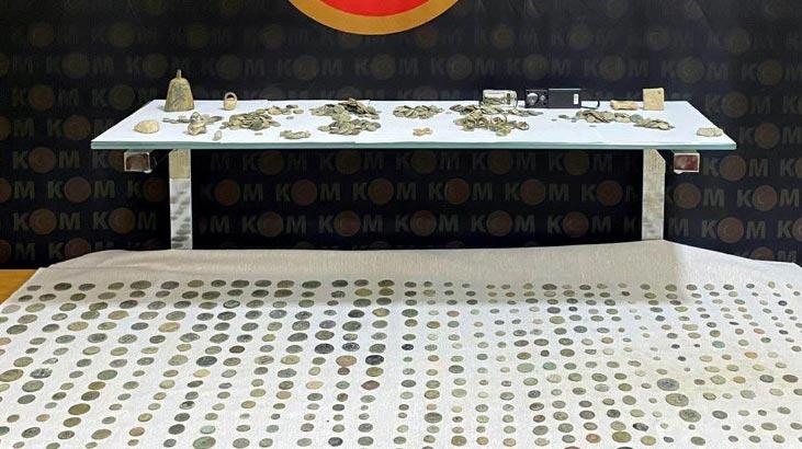 Otomobilde ele geçirildi! Roma ve Bizans dönemine ait