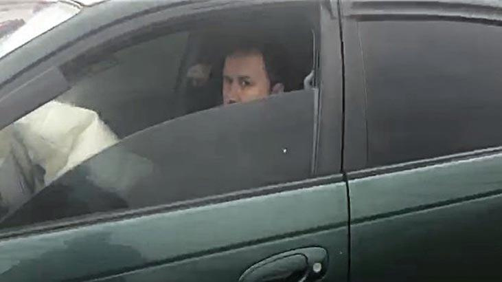 Otomobilden çıkamadı! Büyük şok