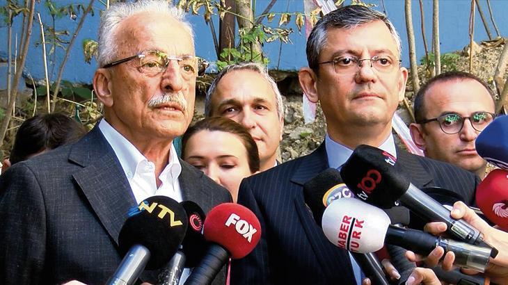 Özgür Özel ilk ziyaretini Karayalçın’a yaptı