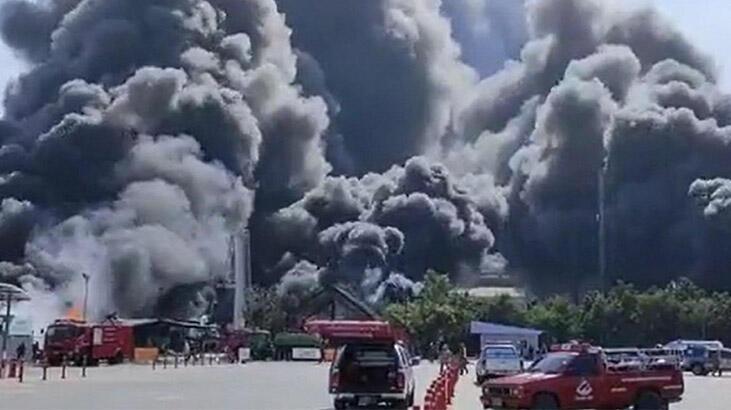 Patronuna kızan kadın, yağ deposunu havaya uçurdu!