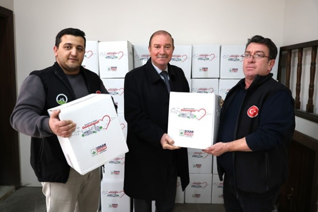 Ramazan Öncesi Osmangazi’de Erzak Yardımları Başladı