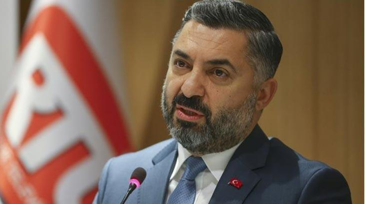 RTÜK Başkanı Şahin'den 'mesaj' açıklaması
