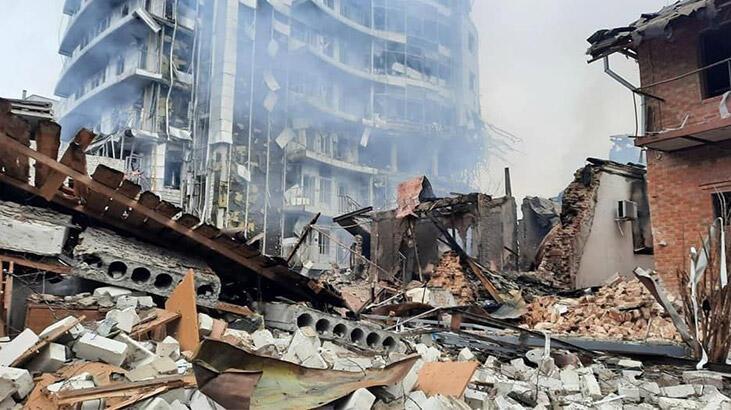 Rusya, Ukrayna’da bin 500'den fazla konut ve 34 hastaneyi vurdu