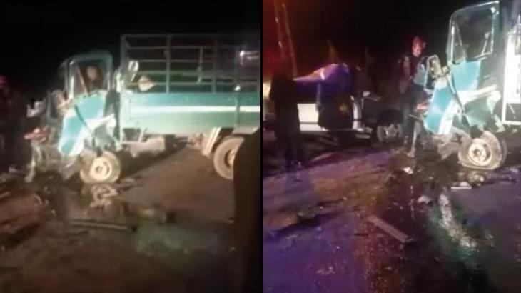 Sakarya'da otomobil ile kamyonet kafa kafaya çarpıştı: 2 ölü, 3 yaralı