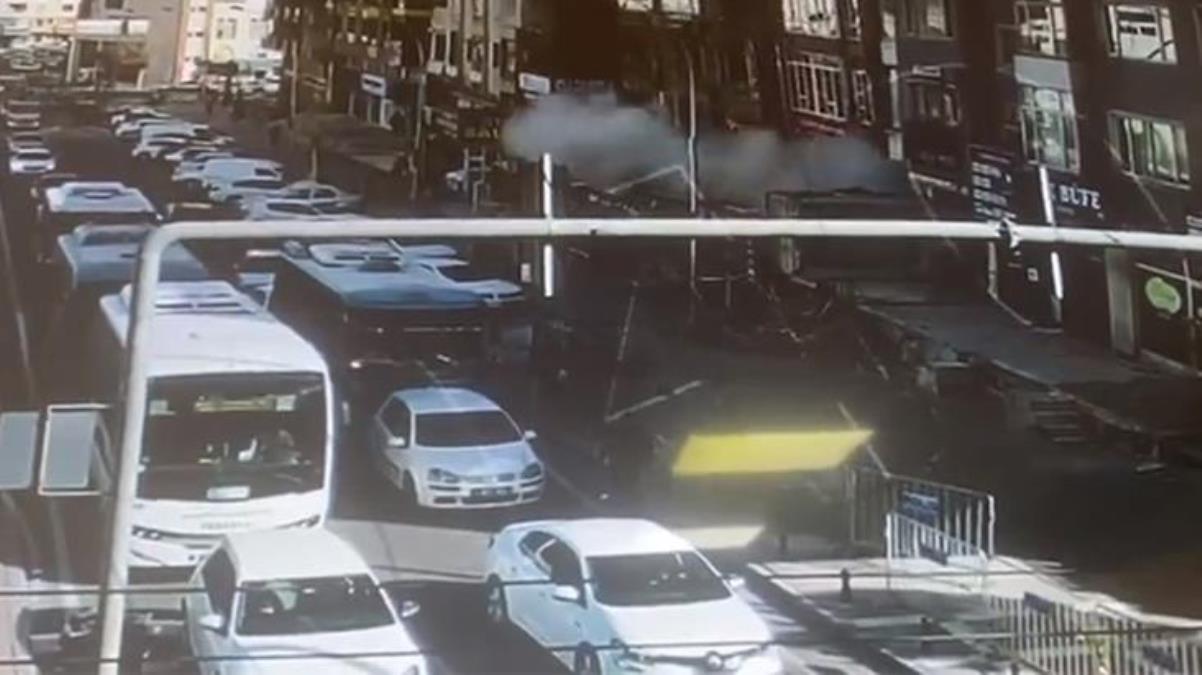 Şanlıurfa'da 6 katlı binanın çökme anı kamerada