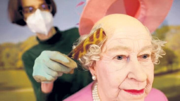 Şapka çıktı, kel göründü