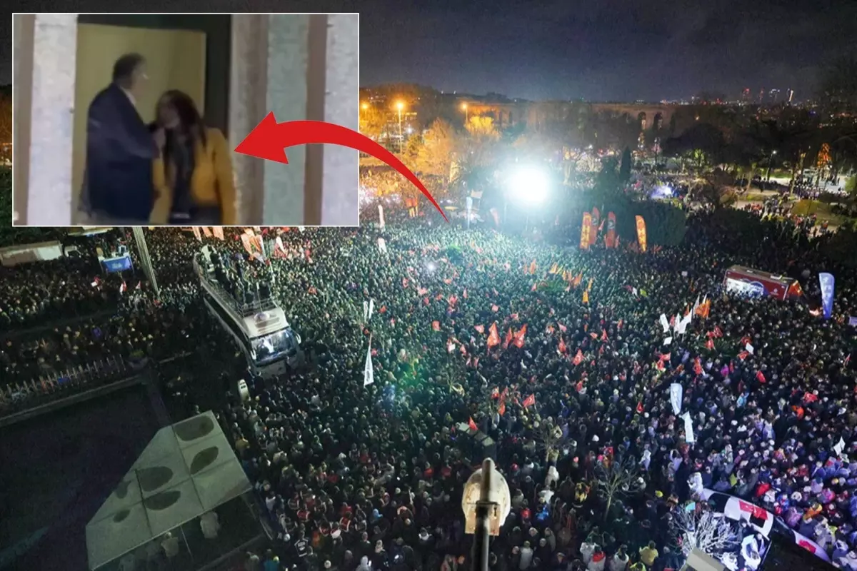 Saraçhane'de işi şova döken yetkili, eylemcilerin kamerasına takıldı