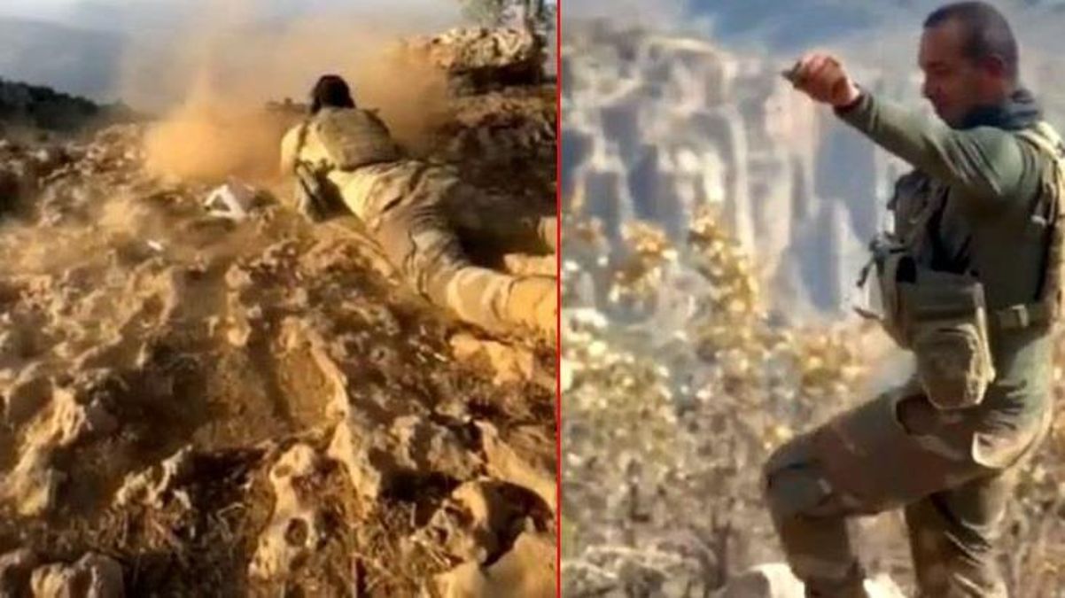 Şehidin operasyon öncesi çekilen son görüntüleri yürekleri dağladı