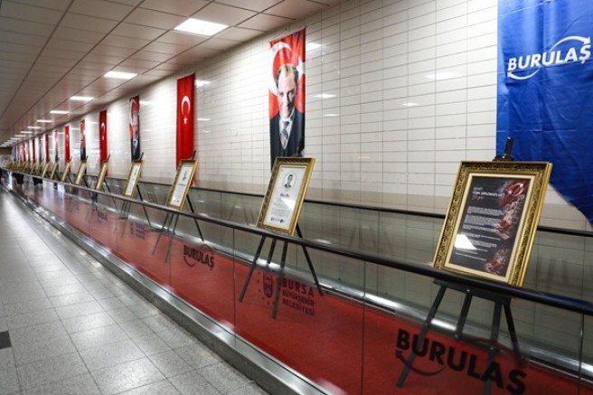 Şehit diplomatların hatırası Bursa'da yaşatılıyor