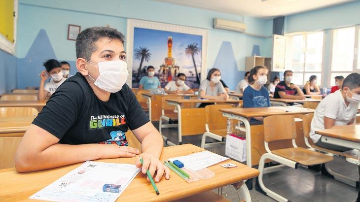 Sınavlı okulların tamamı doldu