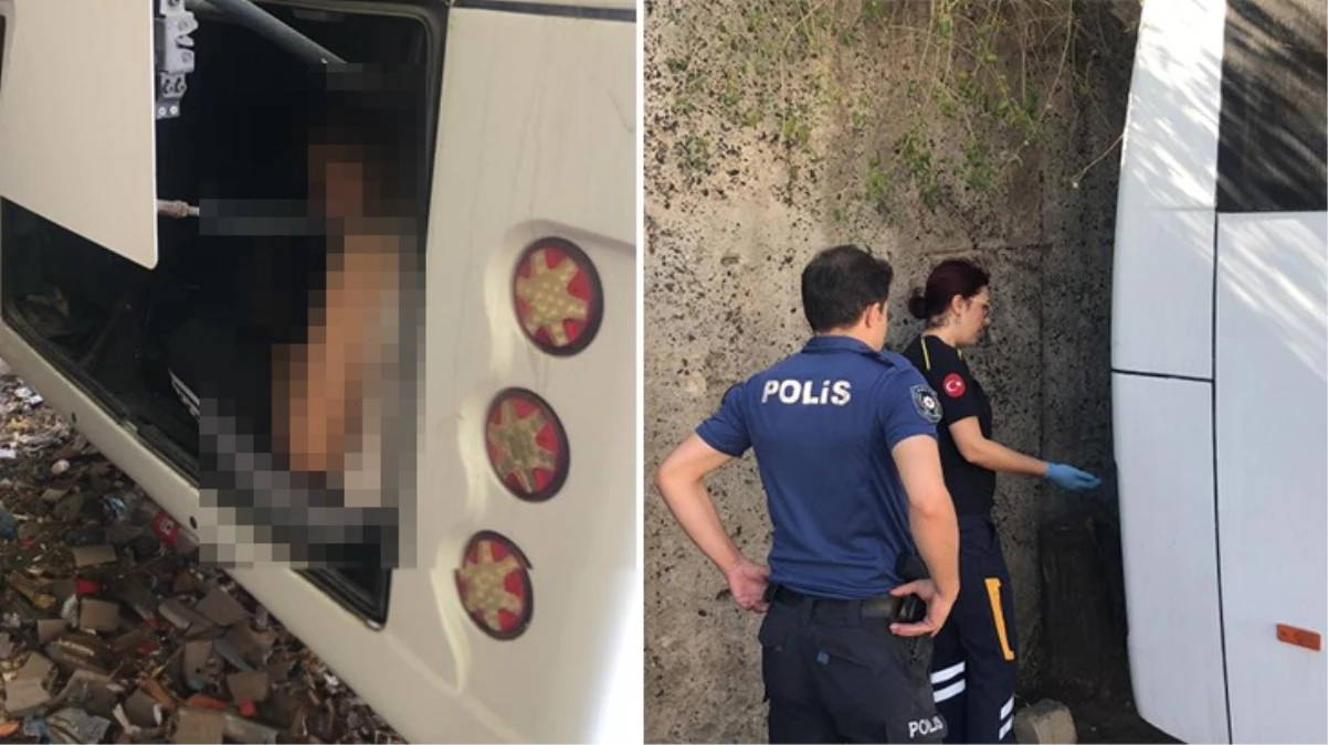 Şoför neye uğradığını şaşırdı! Minibüsün bagajından kadın çıktı