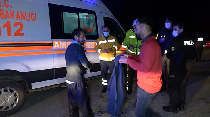 Soğuktan titrediğini gördü yeleğini verdi! Yaralılar var