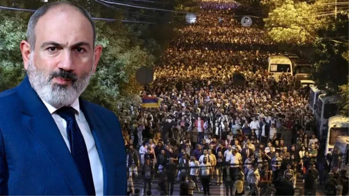 Sokağa inen göstericilerden Paşinyan'a rest: Önümüzdeki 3 gün tüm Ermenistan felç olacak