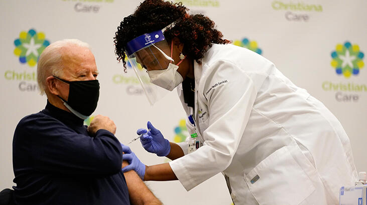 ABD Başkanı Biden aşı oldu!