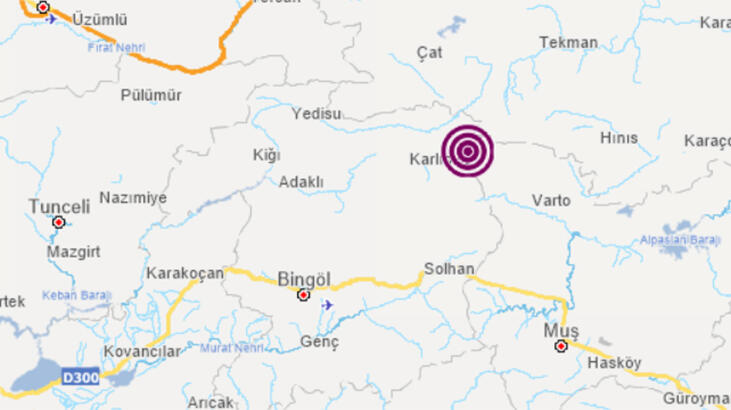 Bingöl'de korkutan deprem