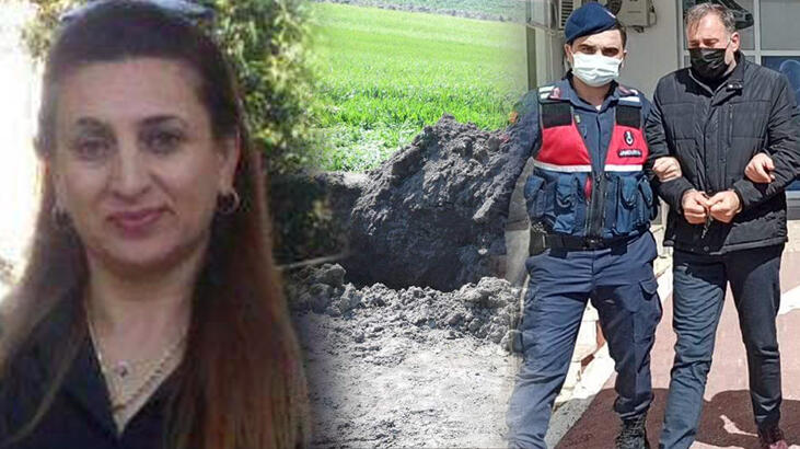 İlişkisi olduğu kadını öldürüp, tarlaya gömdü!