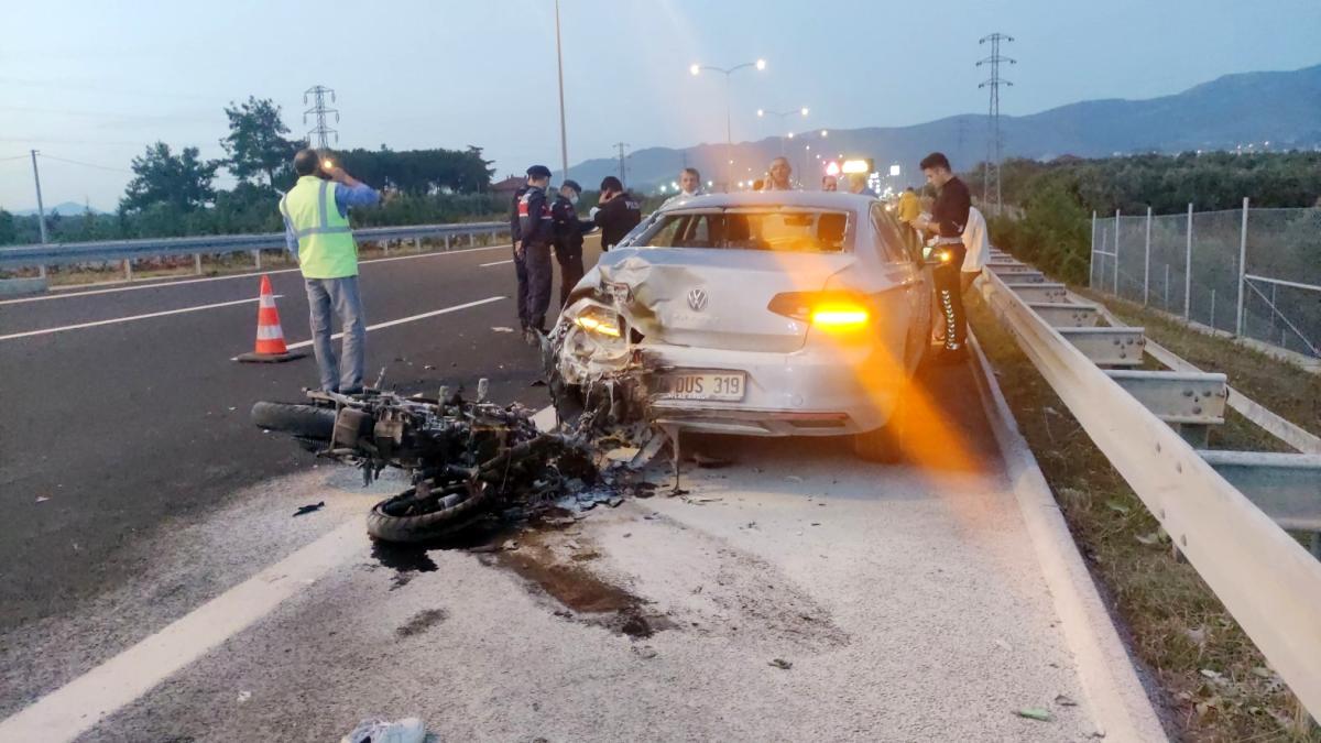 Motosiklet kazasında ağır yaralanan genç 8 gün sonra hayatını kaybetti