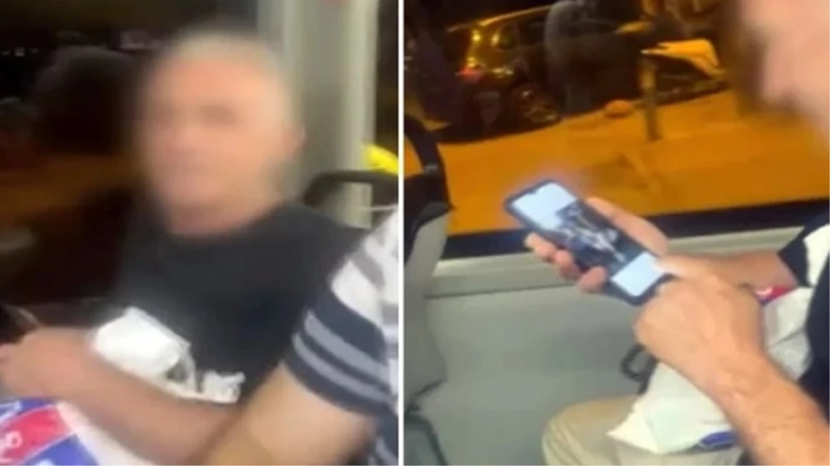  Ataşehir'de otobüsteki kadınların fotoğrafını çekerken yakalanan şahıs tutuklandı