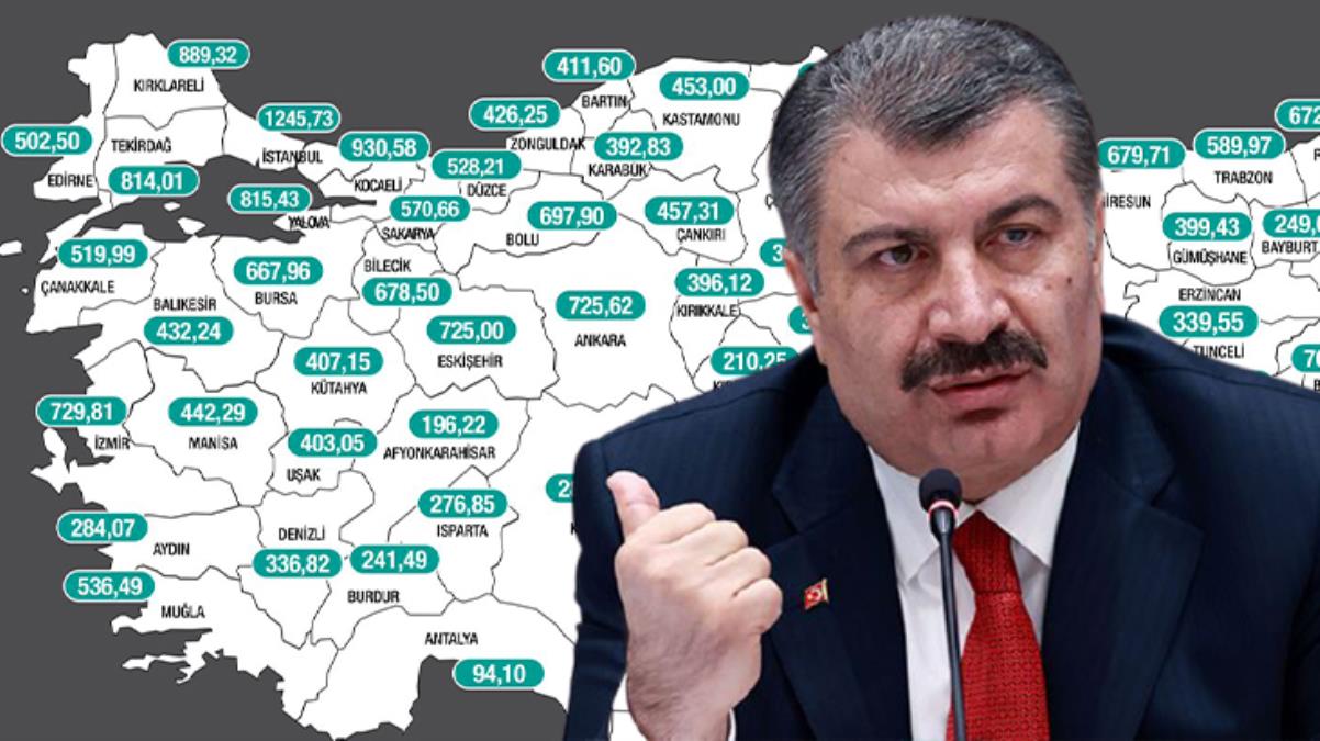 Bu şehirlerde yaşayanlar dikkat! Bakan Koca vaka yoğunluğu en çok artan 10 ilimizi paylaştı