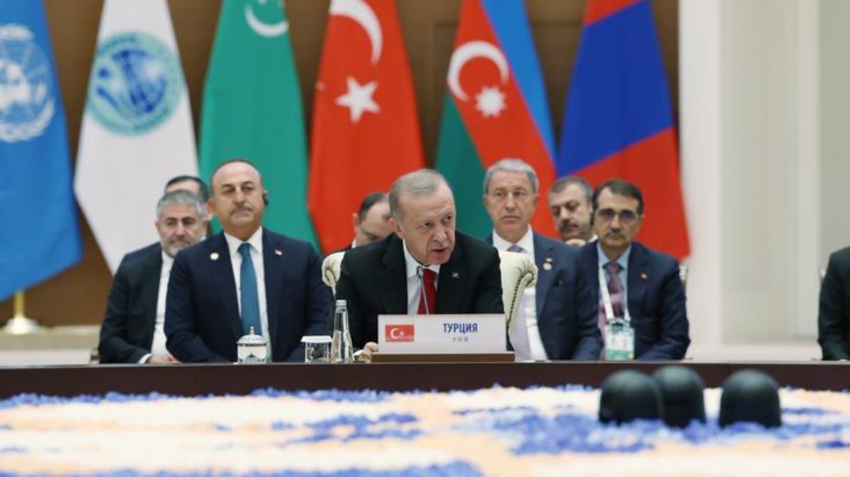 Cumhurbaşkanı Erdoğan'dan Şangay İşbirliği Örgütü Zirvesi'nde ses getirecek Ukrayna mesajı