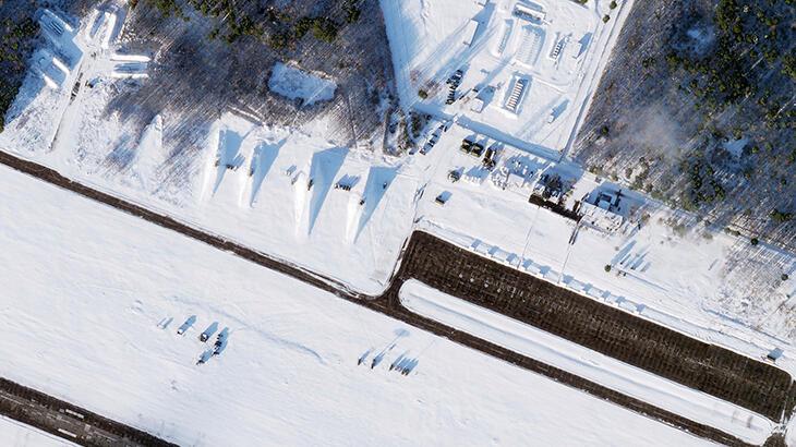 Fotoğraflar tüm dünyayı şoke etti! Uydudan görüntülendi, hepsi Rusya'ya ait...