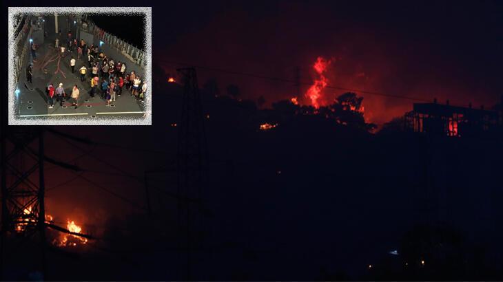 Yangın termik santrale ulaştı! Haberler peş peşe geliyor...