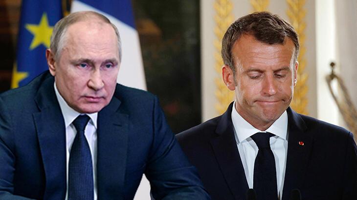 Macron 'bu sabah Putin'le konuştum' dedi ve kötü haberi verdi...