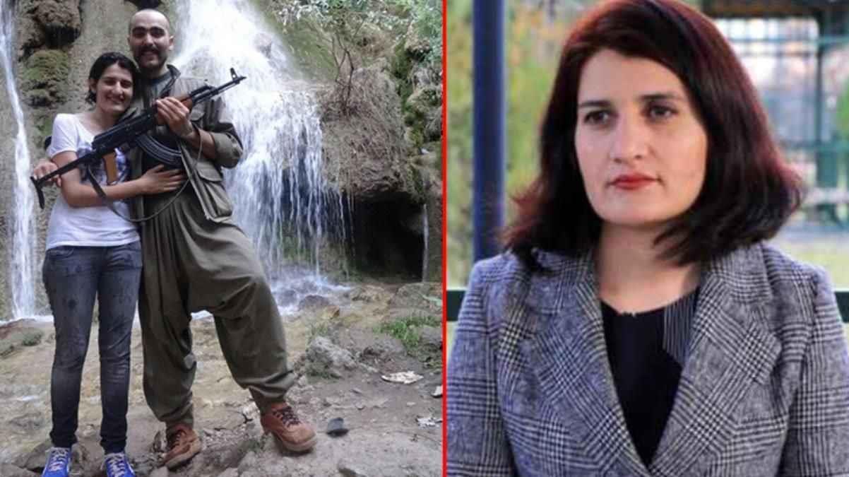 PKK'lı teröristle fotoğrafları çıkan HDP'li Semra Güzel'in vekilliği düşürüldü