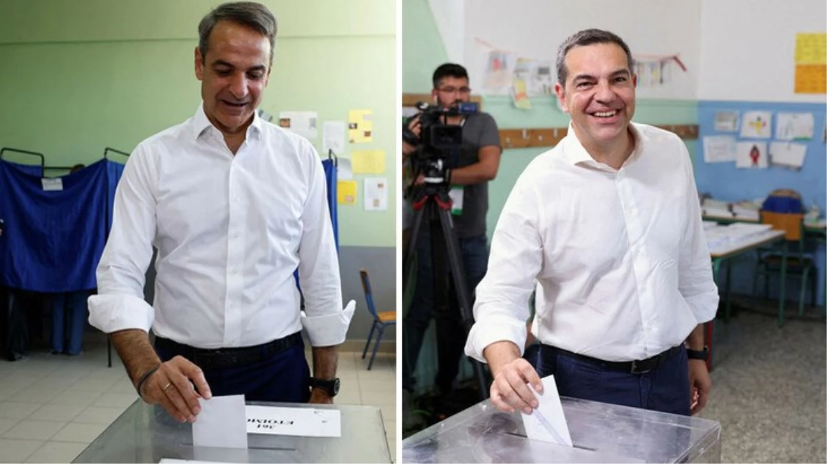 Yunanistan'da seçimlerin galibi Miçotakis'in lideri olduğu Yeni Demokrasi Partisi oldu