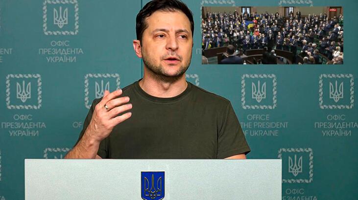 Zelenskiy: Avrupa'yı bu tehlikeden kurtarmak için de savaşıyoruz