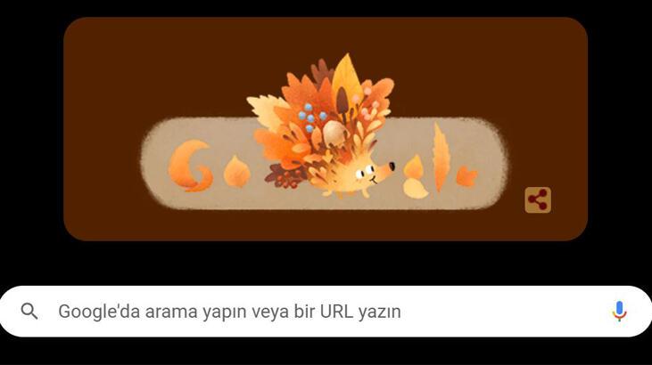 Sonbahar Mevsimi Google'da doodle oldu! Sonbahar ayı özellikleri...