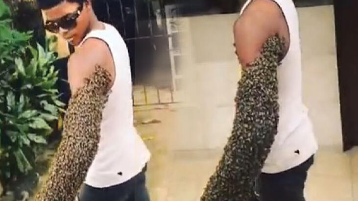 Sosyal medya onu konuşuyor! Arı kovanına döndü